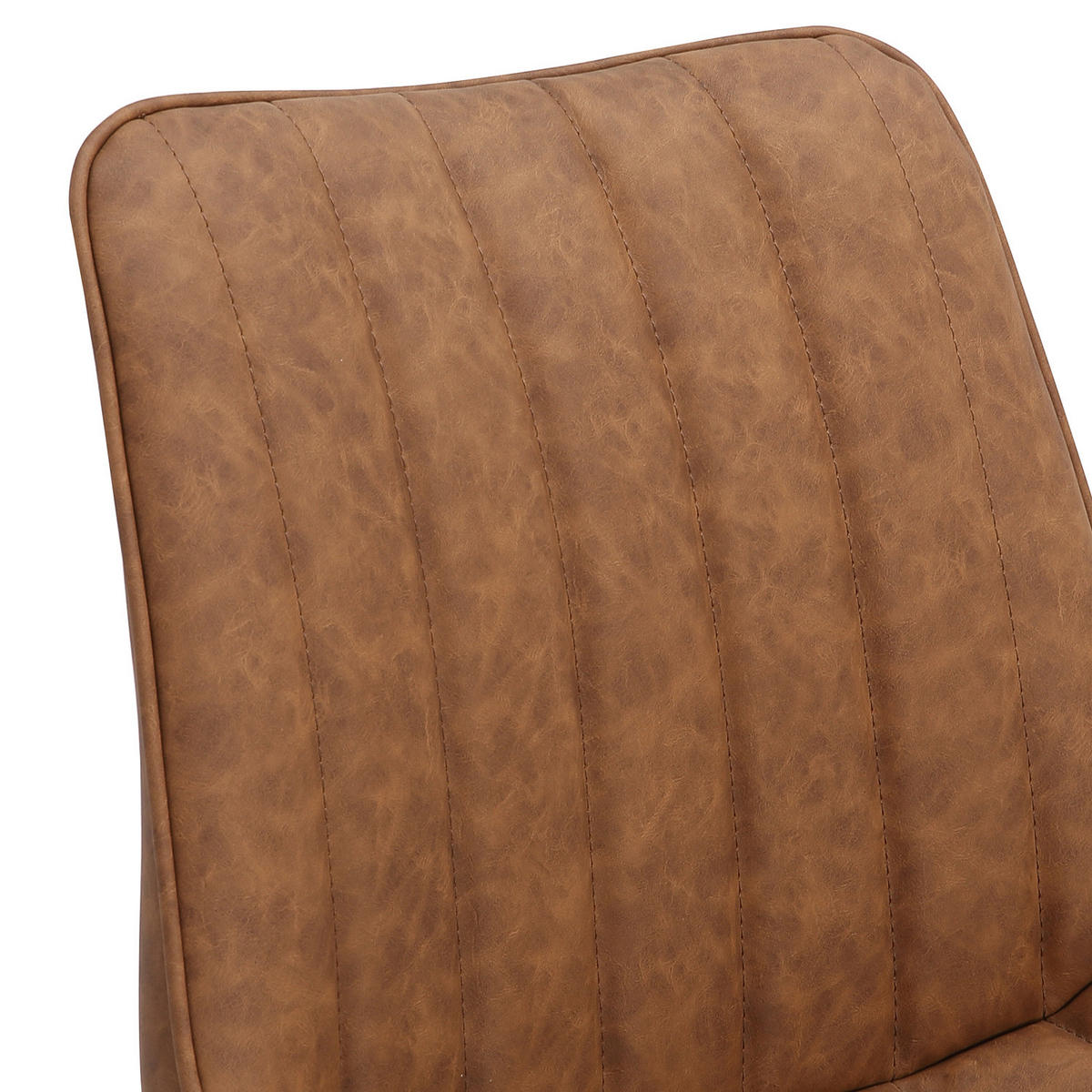 POLSTERSTUHL - Braun, Kunststoff (53/81/60cm) - home24