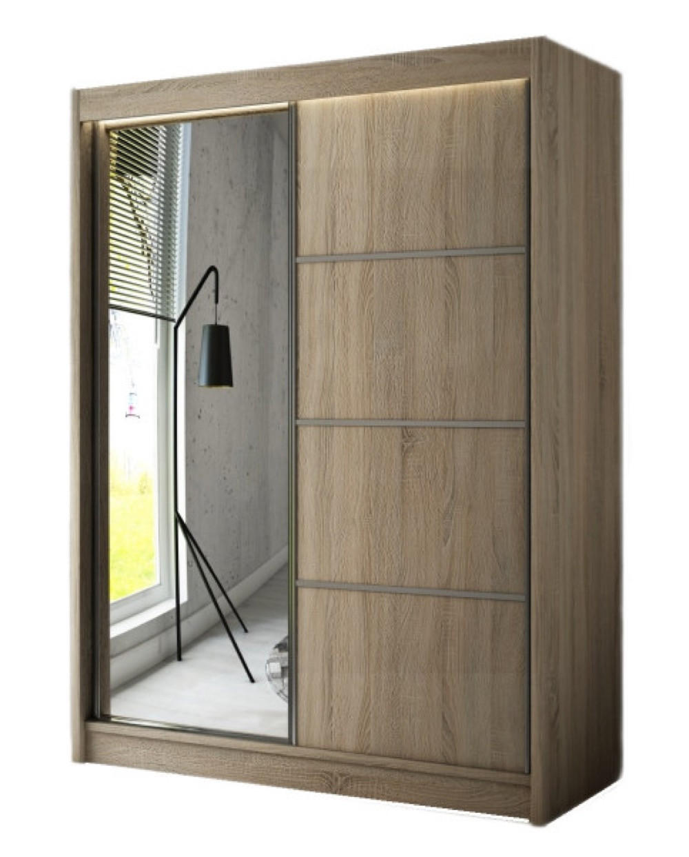Sepro Meble Schrank Mehrfarbig 150x215x61 cm