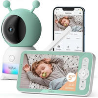 BABYPHONE 2K 5-Zoll Nachtkamera, Grün - Grün, Kunststoff - Kaket