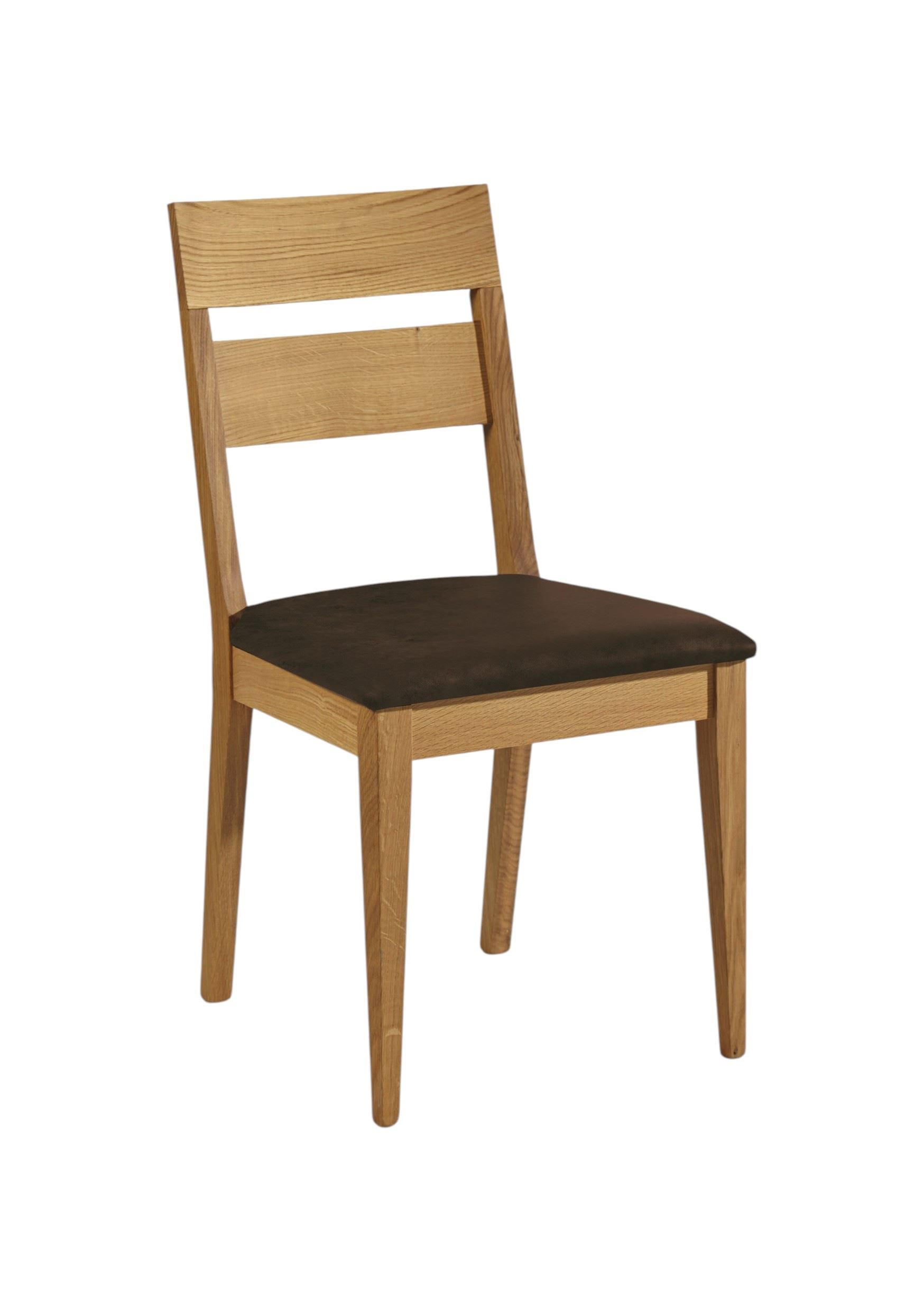 ESSZIMMERSTUHL 2er-Set Delfi 7 Wildeiche Massiv/Microfaser Anthrazit - Anthrazit, Holz (46/90/54cm) - 58aufmkessel