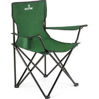 GARTEN-RELAXSESSEL bis 125kg, mit Getränkehalter & Tragetasche - Grün, Textil (75/80/50cm) - Outtec