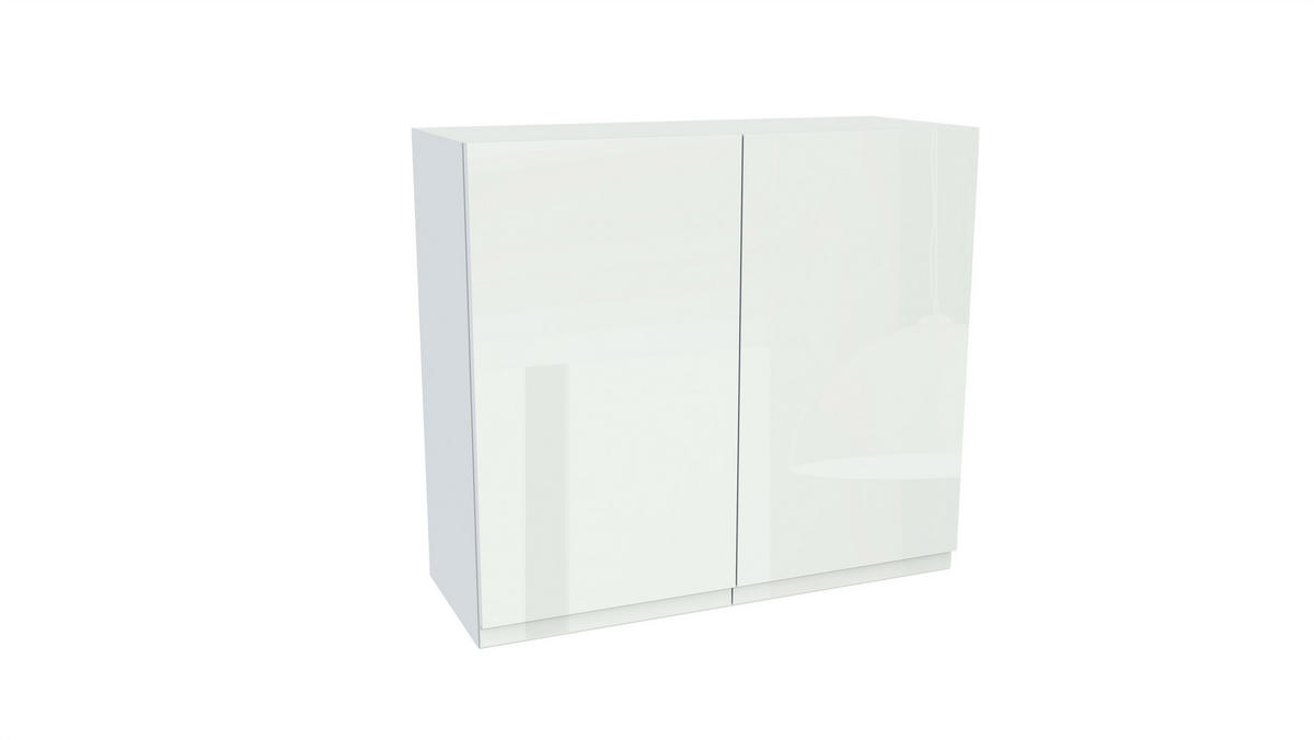 WINKELKÜCHE 240x180 cm mit Arbeitsplatte - SIMPLY Z12 - in Weiß Hochglanz / Weiß - Weiß Hochglanz, Holz/Holzwerkstoff (420/212/53cm)