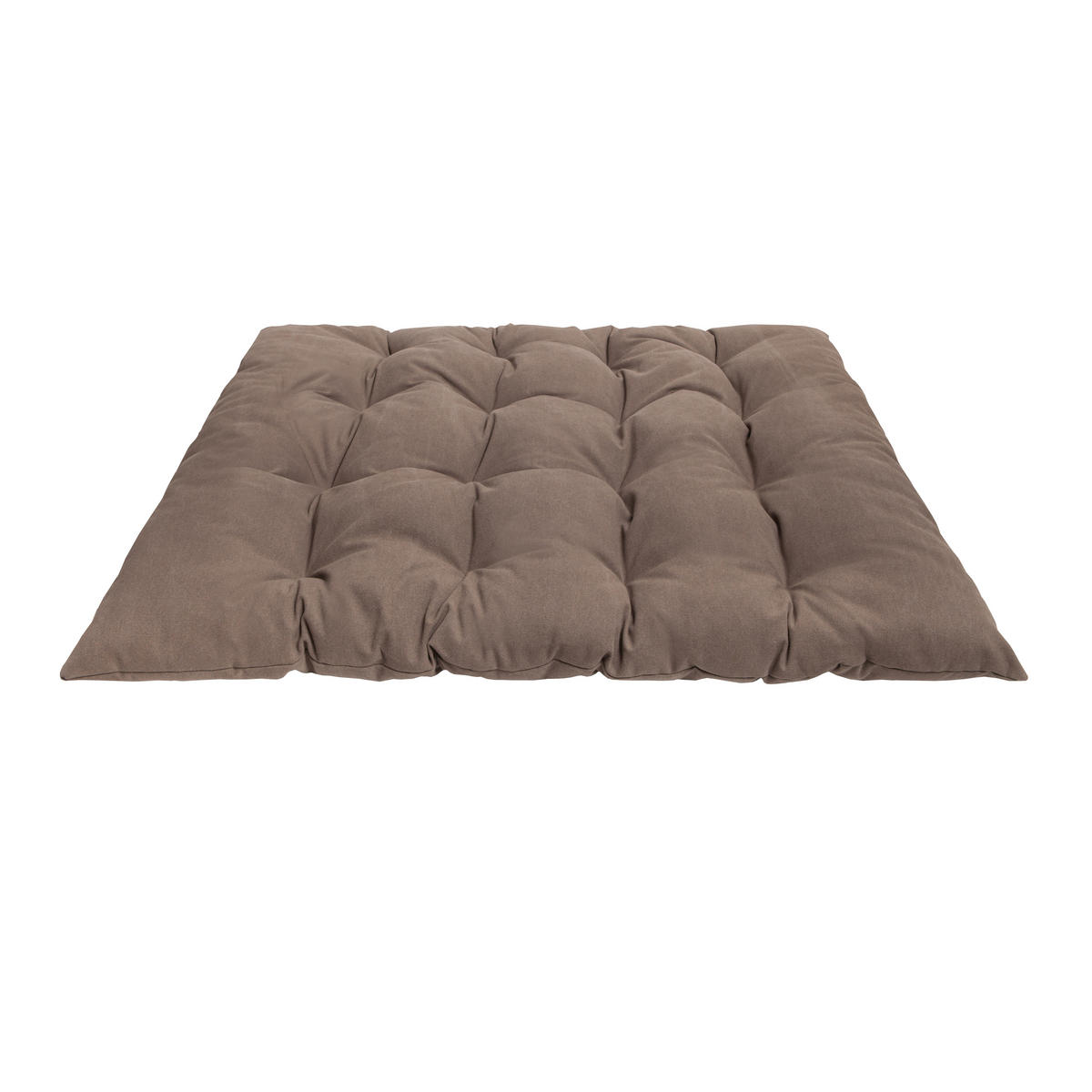 BODENKISSEN aus Baumwolle, braun, 120/100 cm CIELO - Braun, Textil (120/100/8cm) - RNT By Really Nice Things