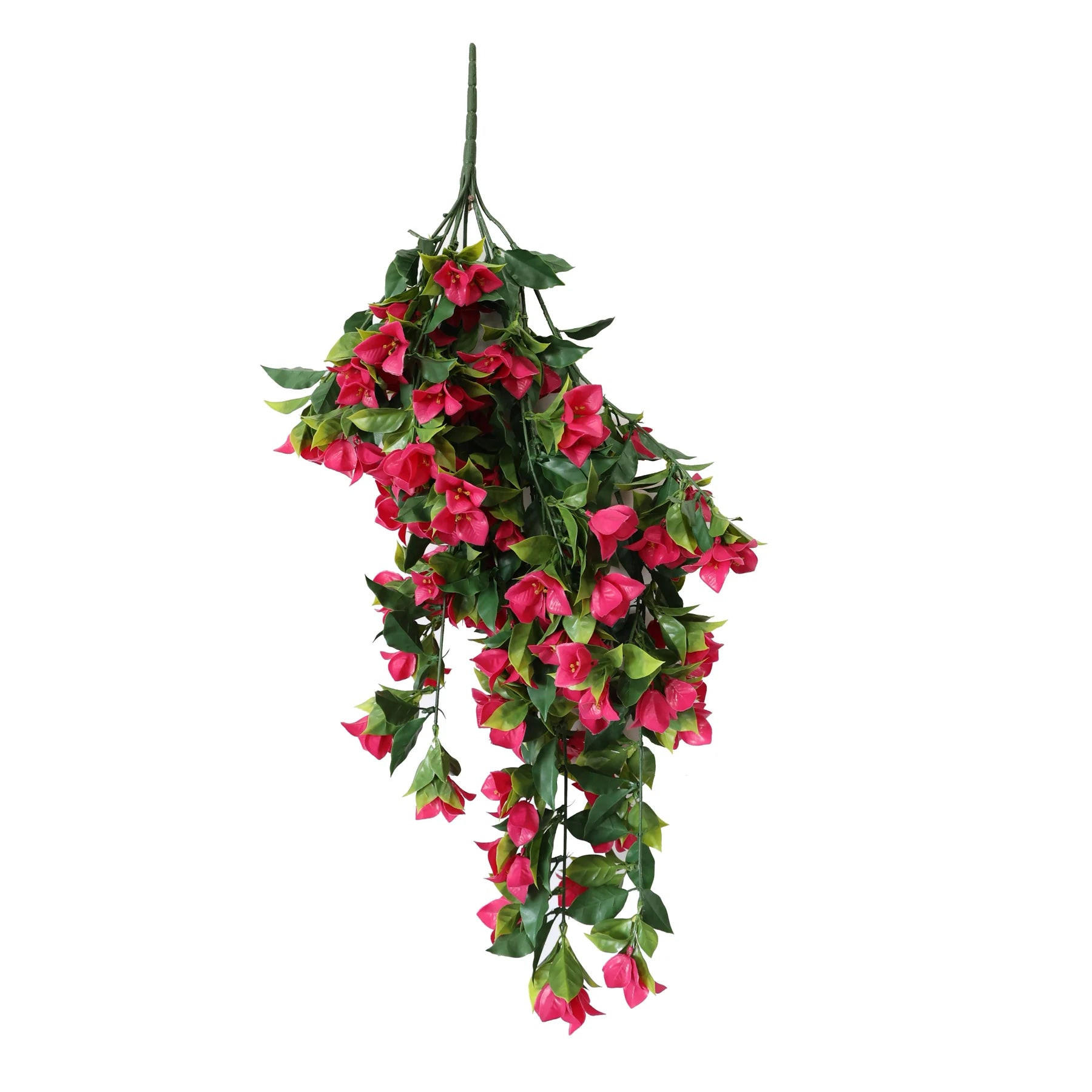 KUNSTPFLANZE Künstliche Hänge-Fuchsie - Caro 90 cm - Pink, Kunststoff (90cm) - aplanta