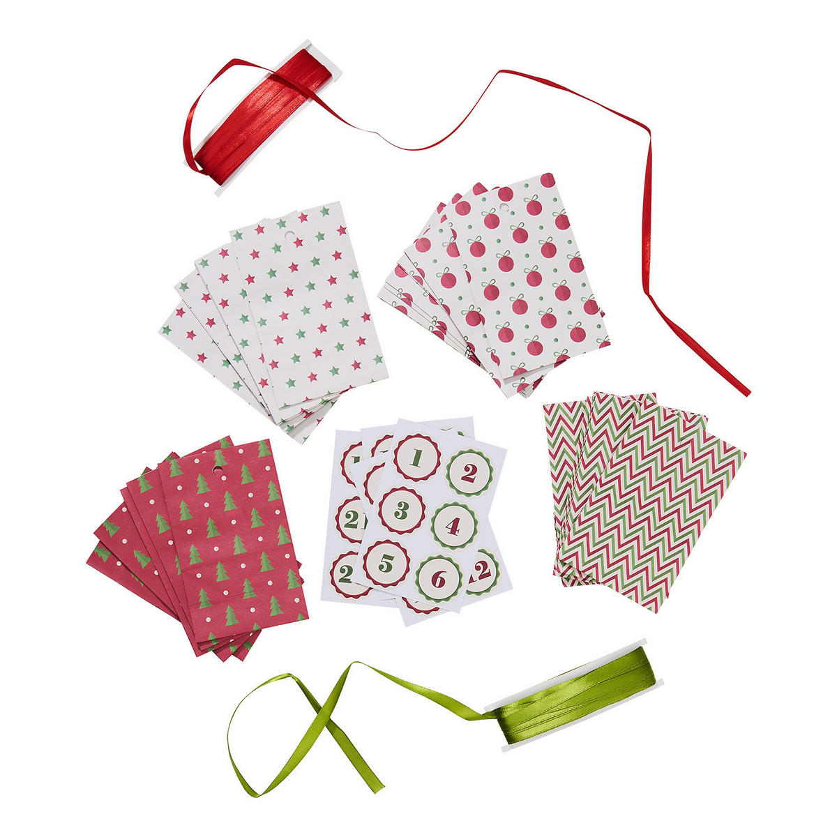 ADVENTSKALENDER Surprise - Rot, Papier (24cm) - Butlers