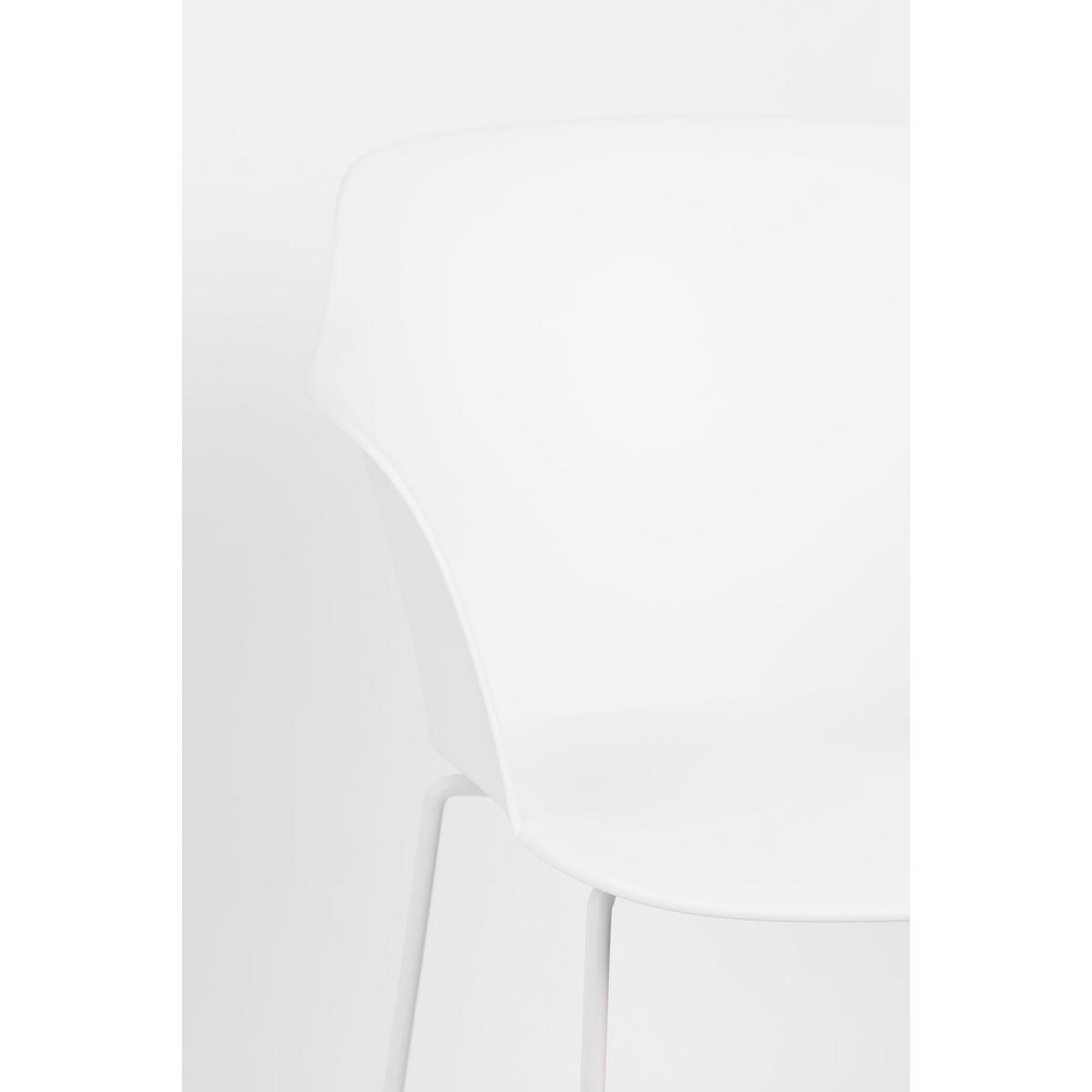 ESSZIMMERSTUHL Tango Weiß - 2 er Set - Weiß, Kunststoff (58/81.5/54cm) - Housecraft Living