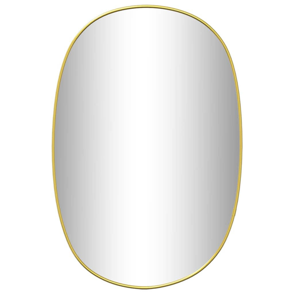 WANDSPIEGEL Golden 50x35 cm - Goldfarben, Glas (35/50/1cm) - furnicato