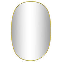 WANDSPIEGEL Golden 50x35 cm - Goldfarben, Glas (35/50/1cm) - furnicato