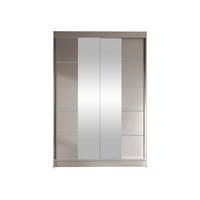 SCHWEBETÜRENSCHRANK Lino V - Kaschmir, Holzwerkstoff/Metall (120/200/58cm) - MIRJAN24