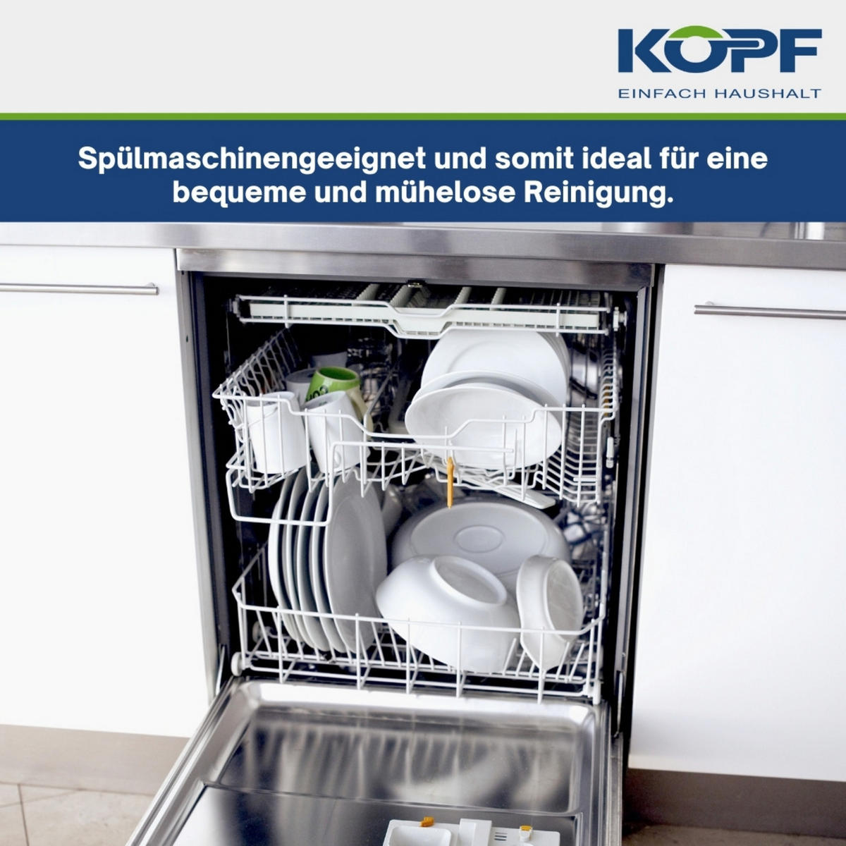 TOPFSET Clara, Edelstahl, Induktion, Literskala, 8-teilig - Edelstahlfarben, Metall - KOPF