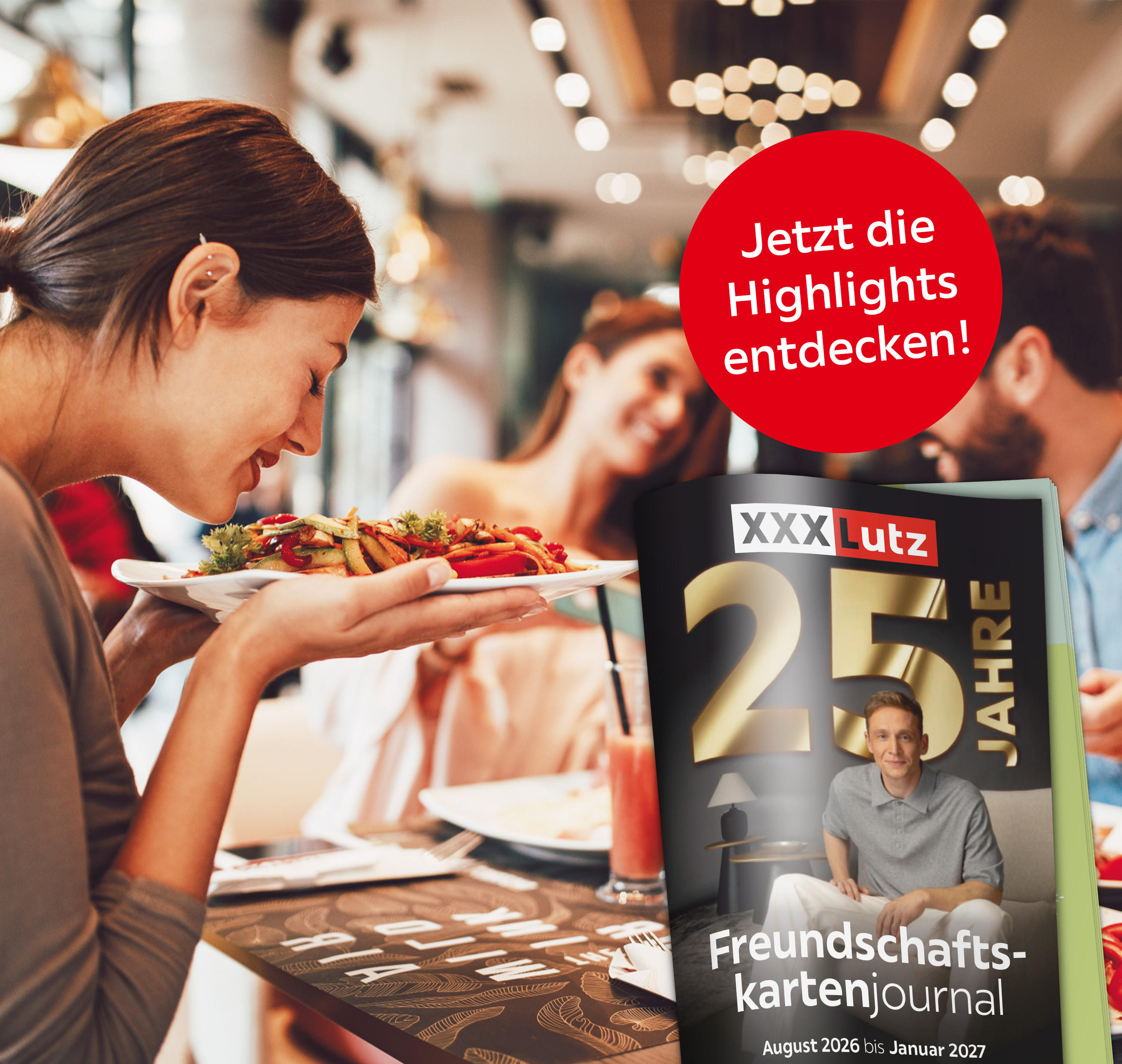 Aktuelle Speisepläne der XXXLutz-Restaurants