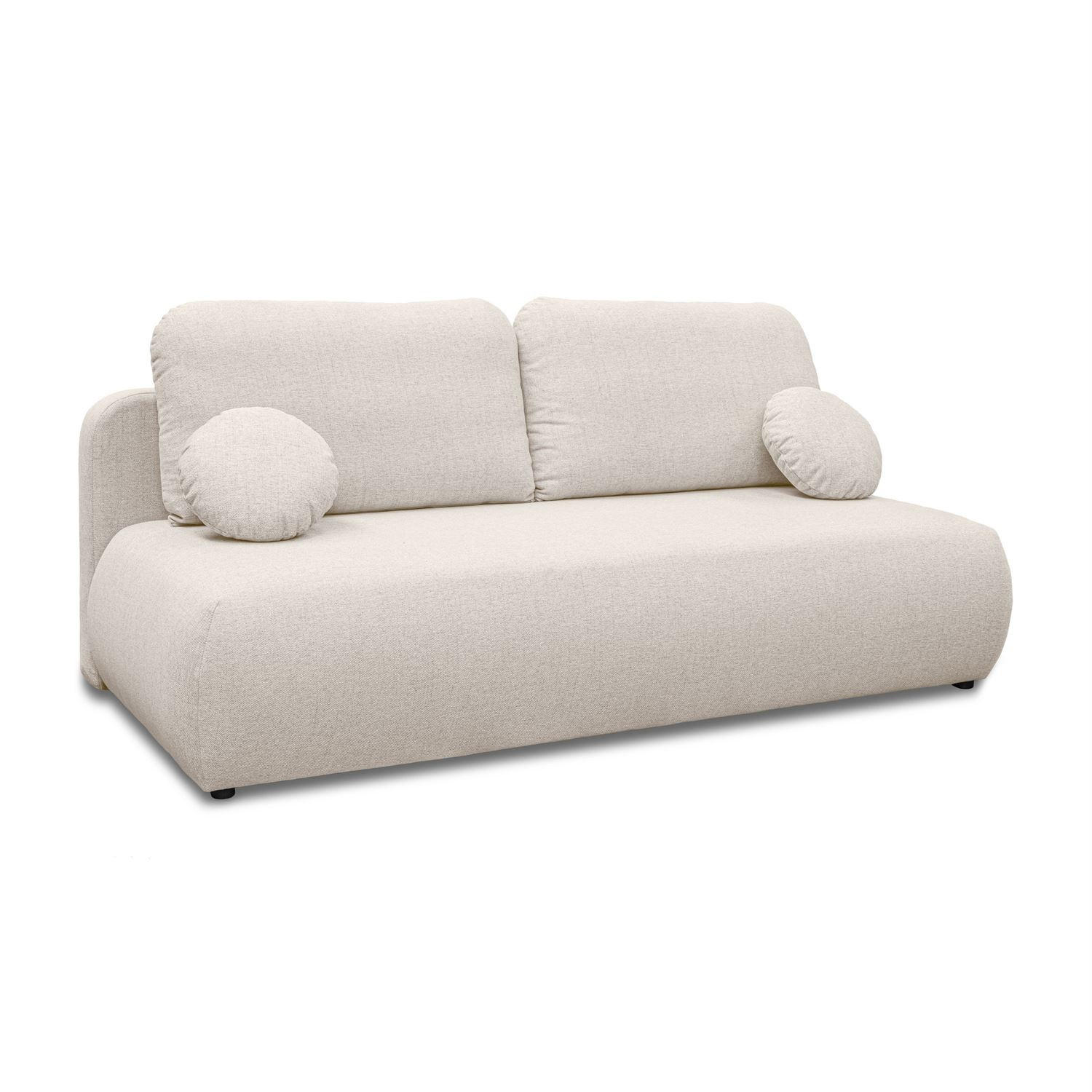 Lookway Schlafsofa Creme 208x90x95 cm