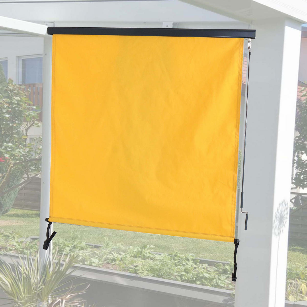 VERTIKALMARKISE Gelb - Gelb, Textil (180/250/8cm) - MCW