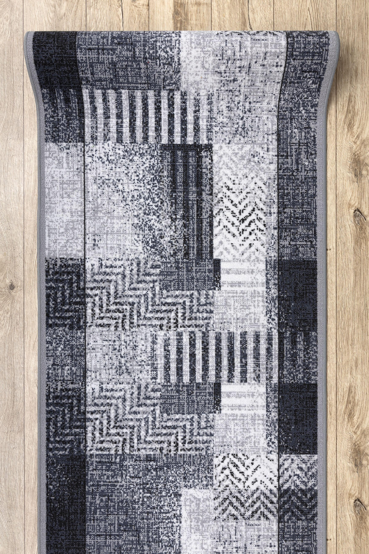 LÄUFER Antirutsch ESSENZA 80/230 cm - Grau, Textil (80/230cm) - rugsX