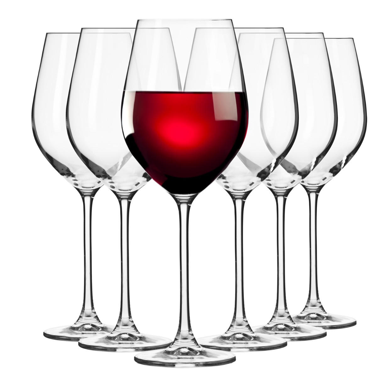 ROTWEINGLÄSER SPLENDOUR, 6ER-SET, 500 ML - Transparent, Glas (0.5L) - Krosno Glass