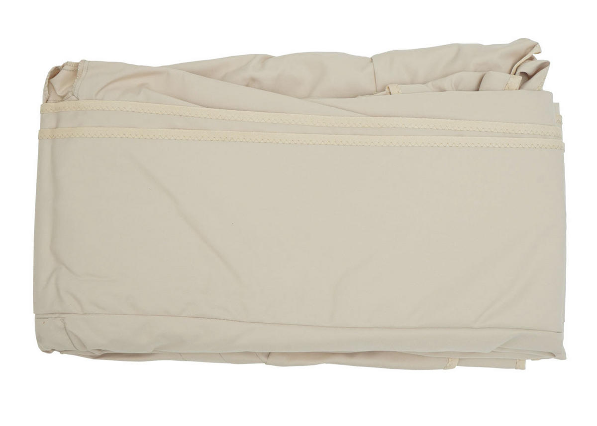 ERSATZ-BEZUG FÜR DOPPEL-AMPELSCHIRM Cremeweiß - Weiß, Textil (303/303cm) - MCW