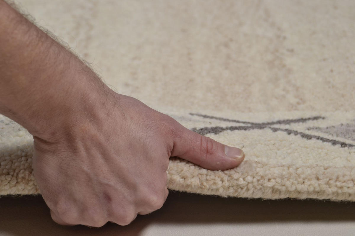 TUFTTEPPICH Royal Berber 70x620 cm - Beige, Textil (70/620cm) - THEKO