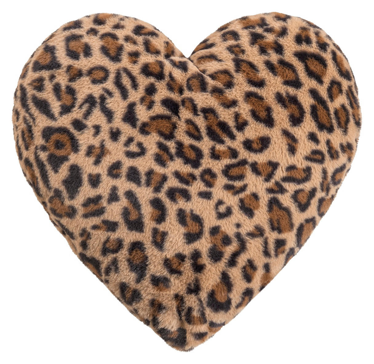 HERZKISSEN Panthera - Braun, Textil (43cm) - Magma Heimtexx