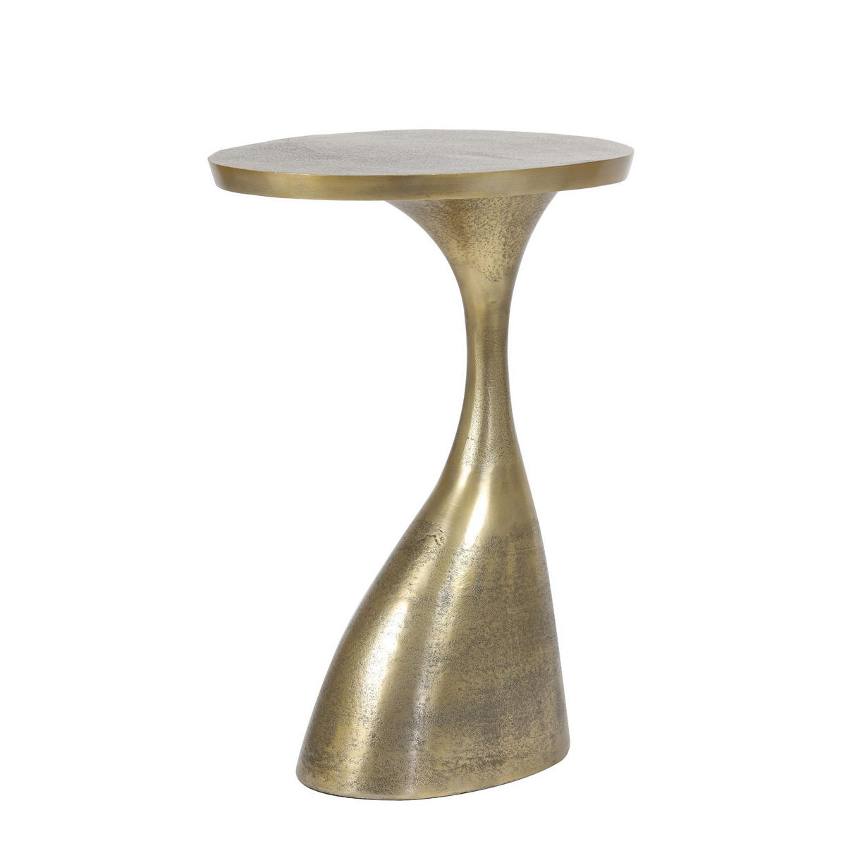 BEISTELLTISCH Macau Bronze 40/33/55 cm - Bronzefarben, Metall (40/33/55cm) - Light & Living