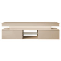 TV-LOWBOARD Glossa Bis 2D 190 - Sandfarben, Holzwerkstoff/Kunststoff (190/54/39cm) - MIRJAN24
