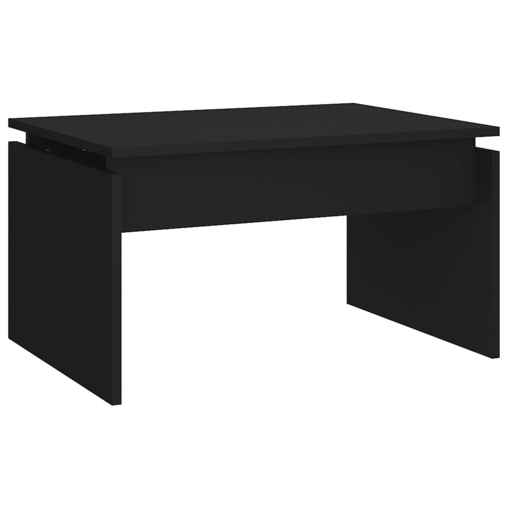 COUCHTISCH Schwarz 68x50x38 cm Holzwerkstoff - Schwarz, Holzwerkstoff (68/50/38cm) - furnicato