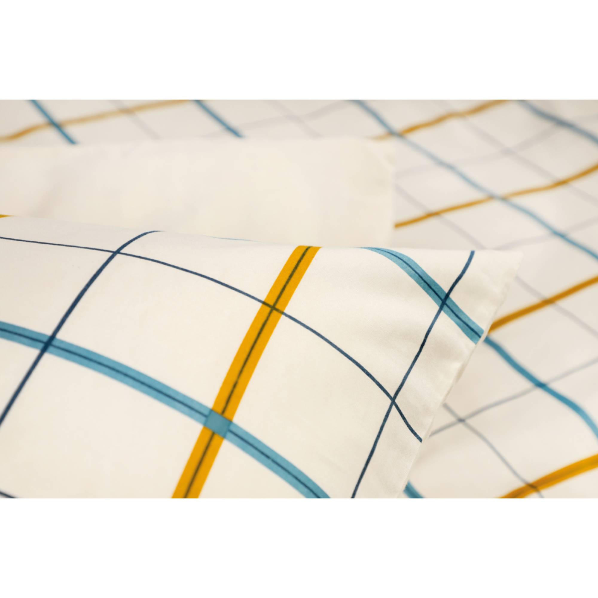 Thumbnail - Musterring Satin, Mehrfarbig, Textil, 155x220 cm, Oeko-Tex® Standard 100, Schlaftextilien, Bettwäsche, Bettwäsche