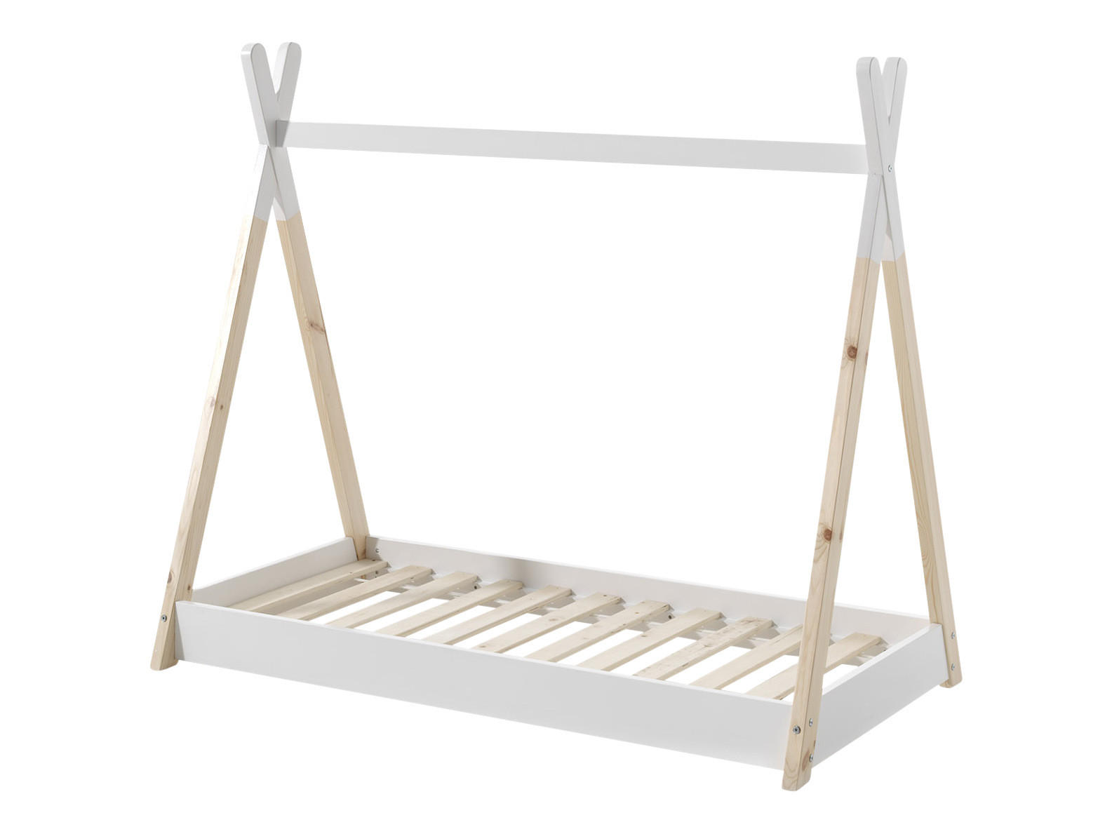 HAUSBETT TIPI Beige 85x146x131 cm - Beige, Holz - FURNLUX
