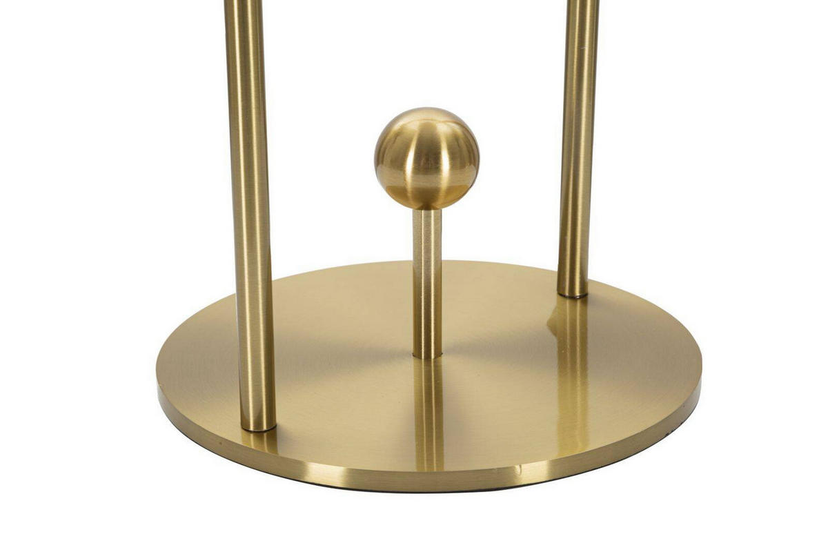 TISCHLEUCHTE Glamy Arc 47 cm - Goldfarben, Metall (21/21/47cm) - Mauro Ferretti