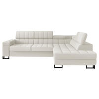 ECKSOFA Laris, Seite: Rechts - Schwarz/Cappuccino, Holz/Textil (271/203cm) - MIRJAN24