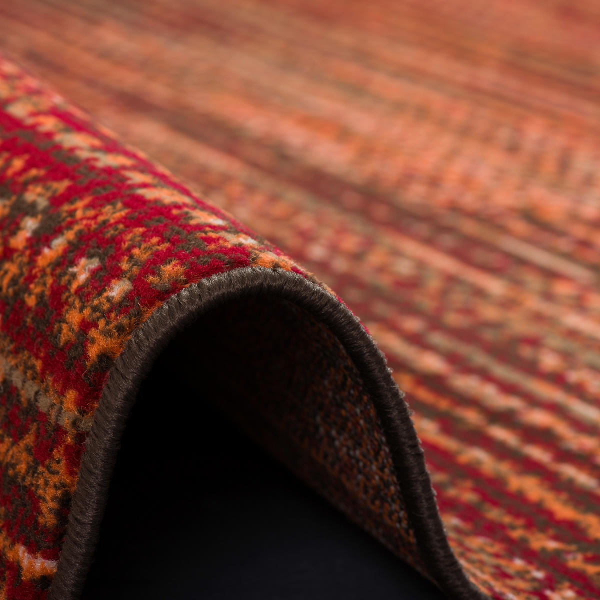 DESIGNER TEPPICH SAMBA VERLAUF - Terracotta, Textil (160/230cm) - Pergamon