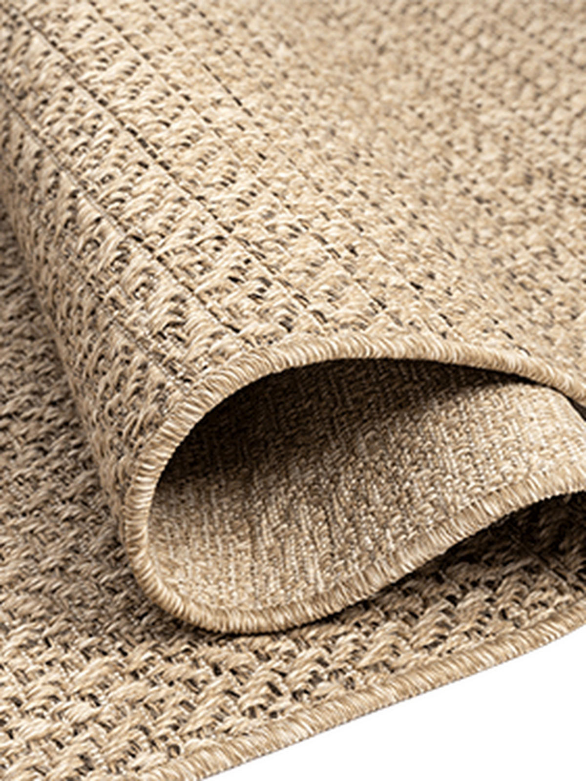 TEPPICHLÄUFER Geometrisch CORDEV Polypropylen Natur 60 x 180 cm - Beige, Textil (60/180cm) - KADIMA DESIGN