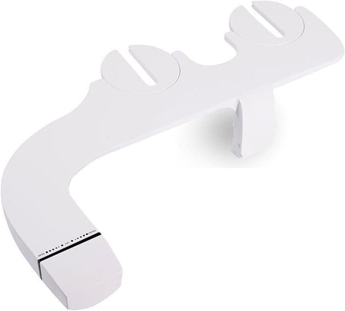 WC-BIDET-AUFSATZ, weiß,45/19.5/9CM - Weiß, Kunststoff (19.5/9/45cm)