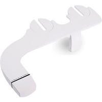 WC-BIDET-AUFSATZ, weiß,45/19.5/9CM - Weiß, Kunststoff (19.5/9/45cm)