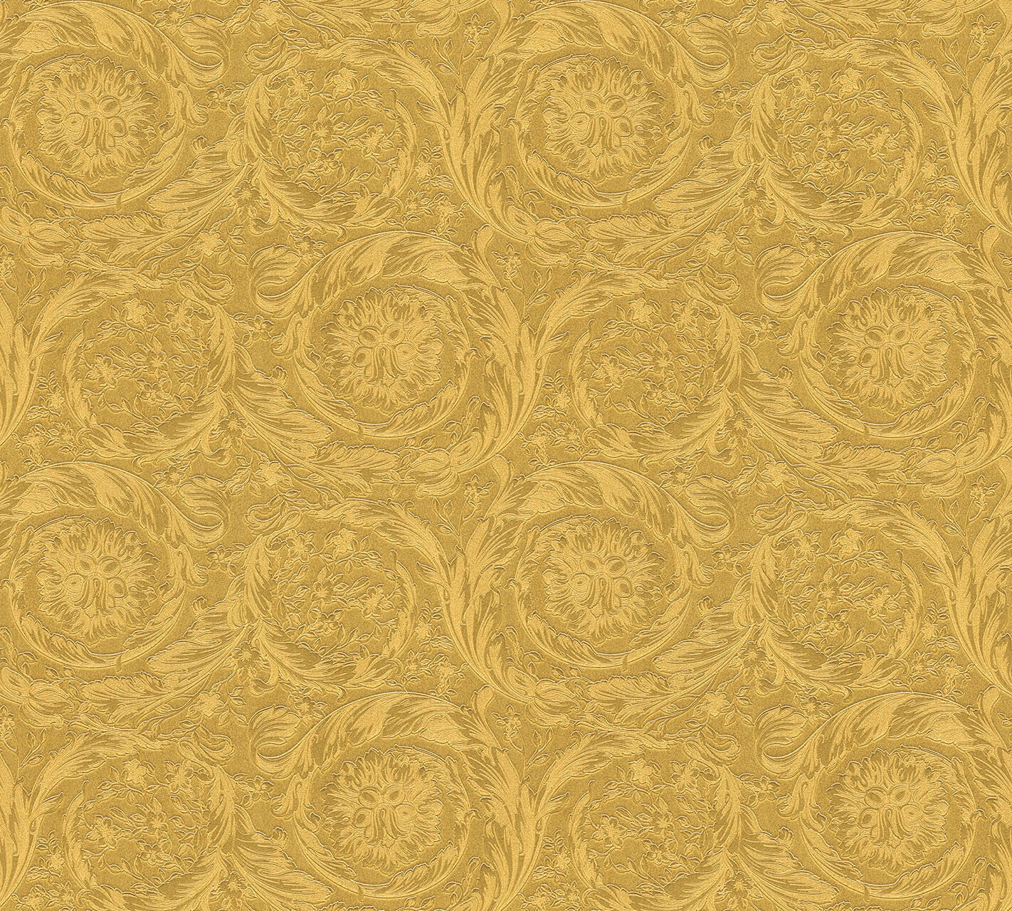 VLIESTAPETE 70/1005 cm - Goldfarben, Textil (70/1cm) - KUNSTLOFT