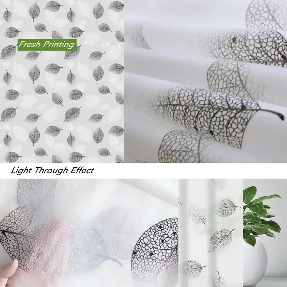 DUSCHVORHANG PEVA leicht wasserdicht schimmelresistent mit Haken Dekor Badezimmer - Multicolor, Kunststoff (180/180cm) - MCBOSON