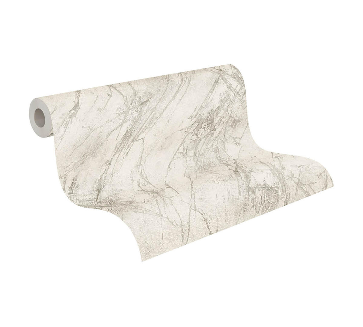 VLIESTAPETE Grau 53/1005 cm - Grau, Textil (53/1cm) - KUNSTLOFT