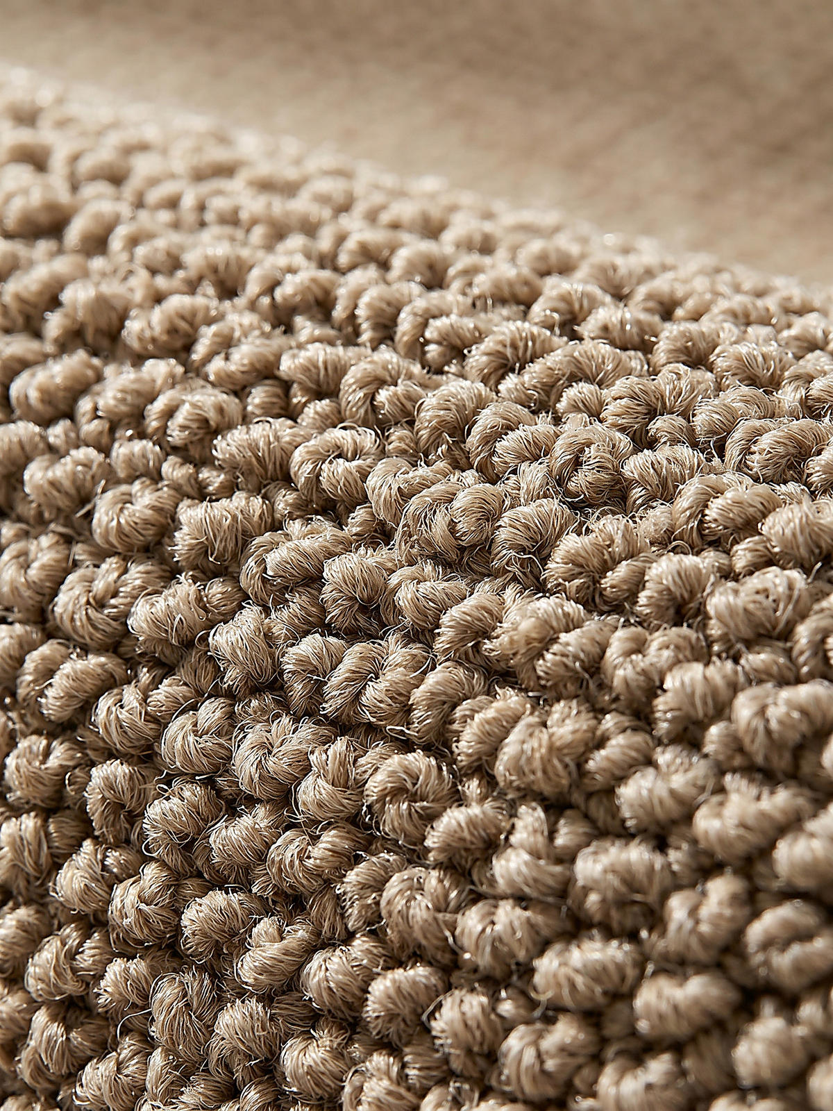FLACHWEBTEPPICH Uni TOCE Polypropylen Natur 240 x 340 cm - Beige, Textil (240/340cm) - KADIMA DESIGN