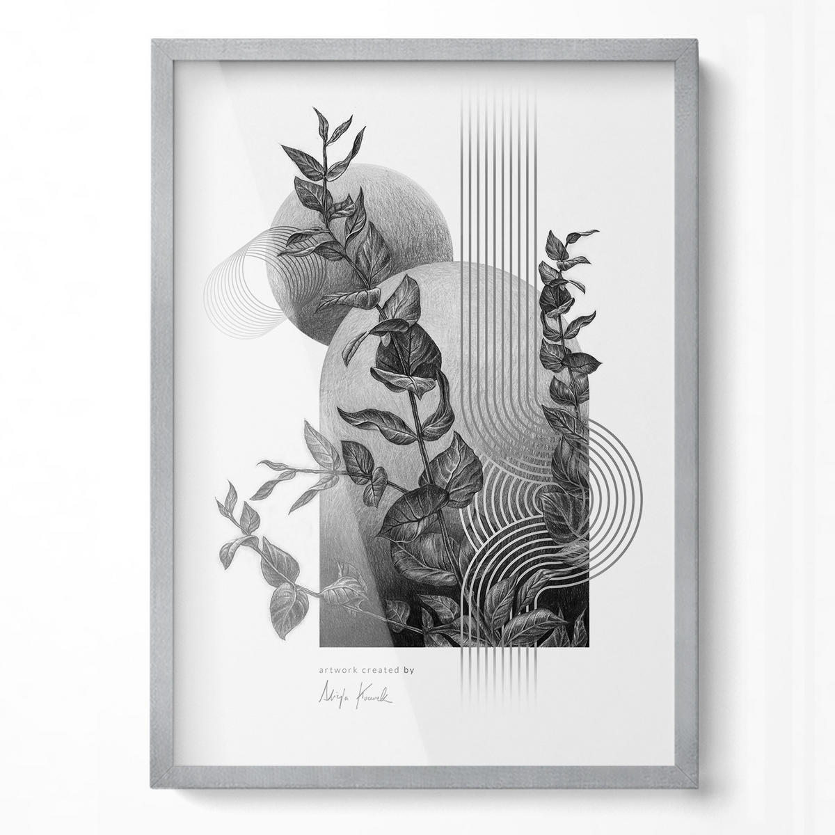 BILDERRAHMEN - Goldfarben, Kunststoff (50/70/1.5cm) - Wallfluent