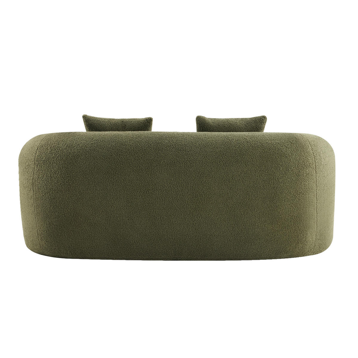 2-SITZER-SOFA DE-34988 geschwungen Grün - Grün, Textil (89/70/170cm) - ComfortXL