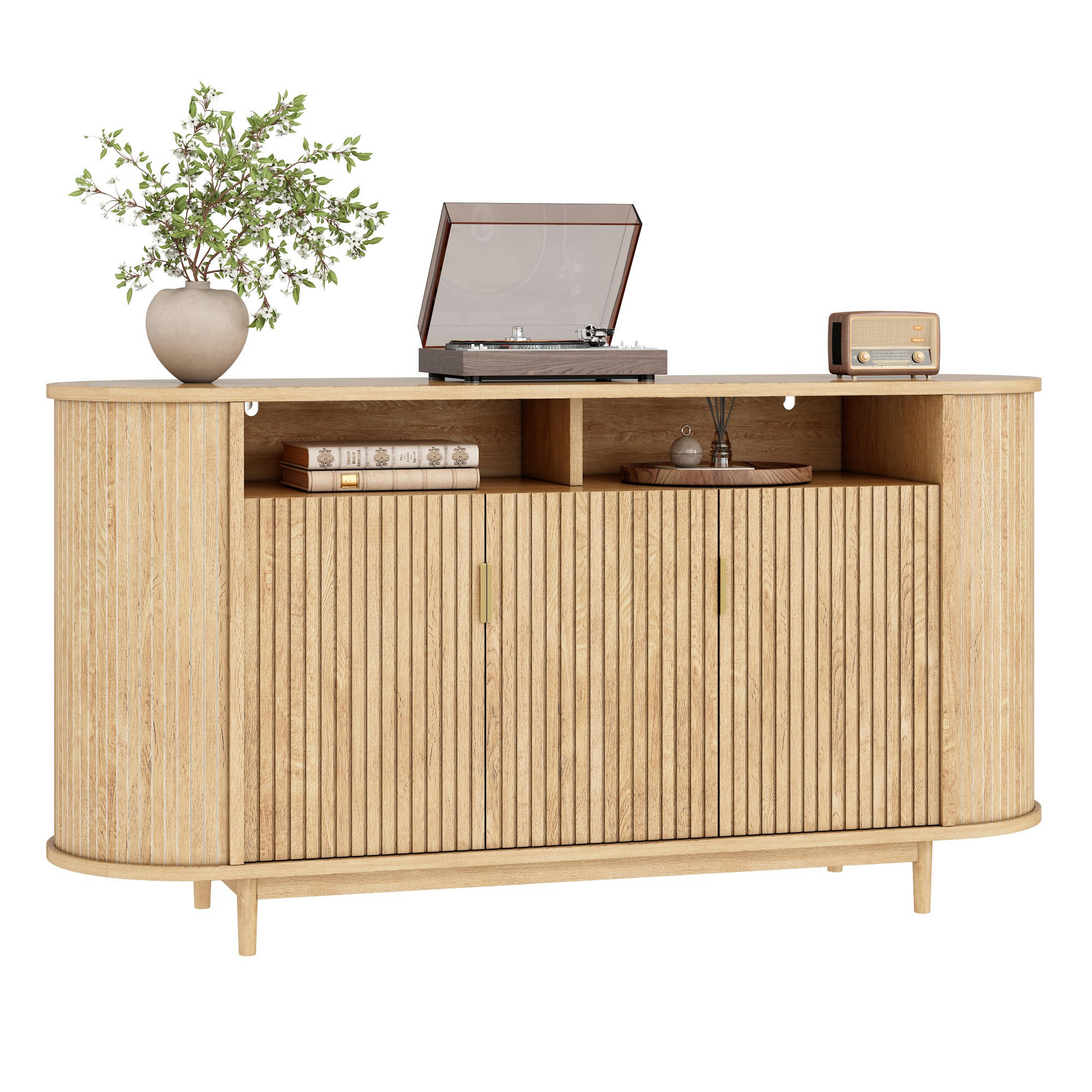 Flieks Sideboard Natur 140x78x40 cm