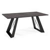 COUCHTISCH Satis Pietra Grigia Schwarz / Schwarz 110 / 60 / 50cm - Schwarz, Holz/Holzwerkstoff (60/110/50cm) - Feldmann-Wohnen