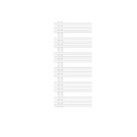 KOUPELNOVÉ topidlo Iron EM 600x1400 bílé - bílá, kov (60/140/3cm) - LuxeBath
