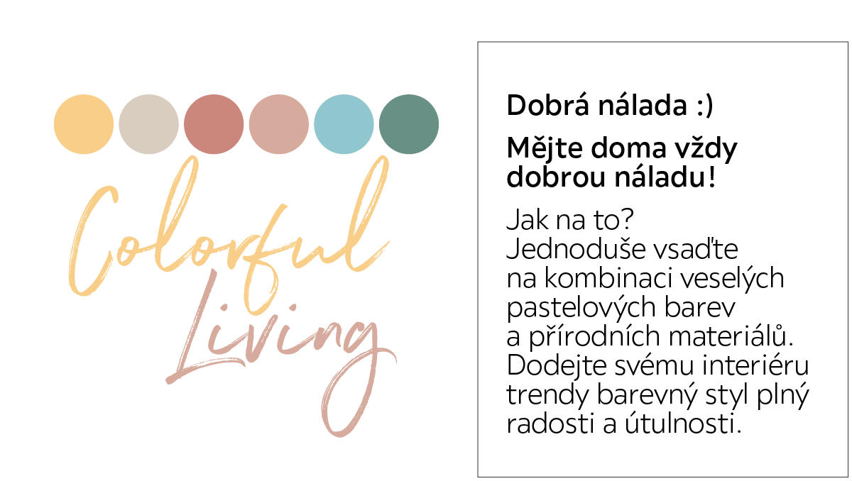 Text o odobré náladě v interiérovém designu