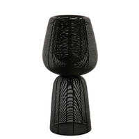 TISCHLAMPE ABOSO Schwarz 24/24/54 cm - Schwarz, Metall (24/24/54cm) - Light & Living