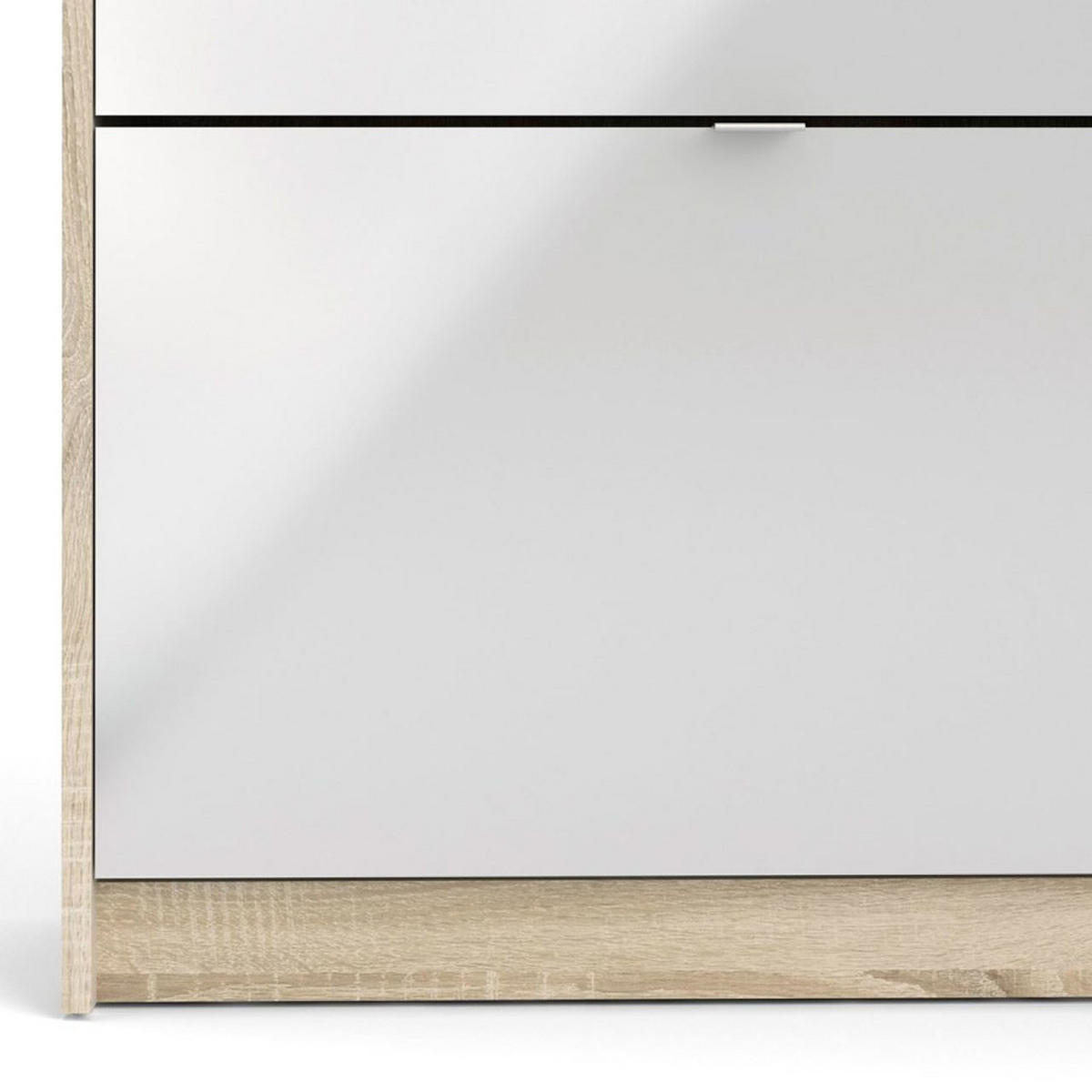 SCHUHKIPPER Eiche Dekor - Eiche Wotan, Holzwerkstoff (99/124/24cm) - ebuy24