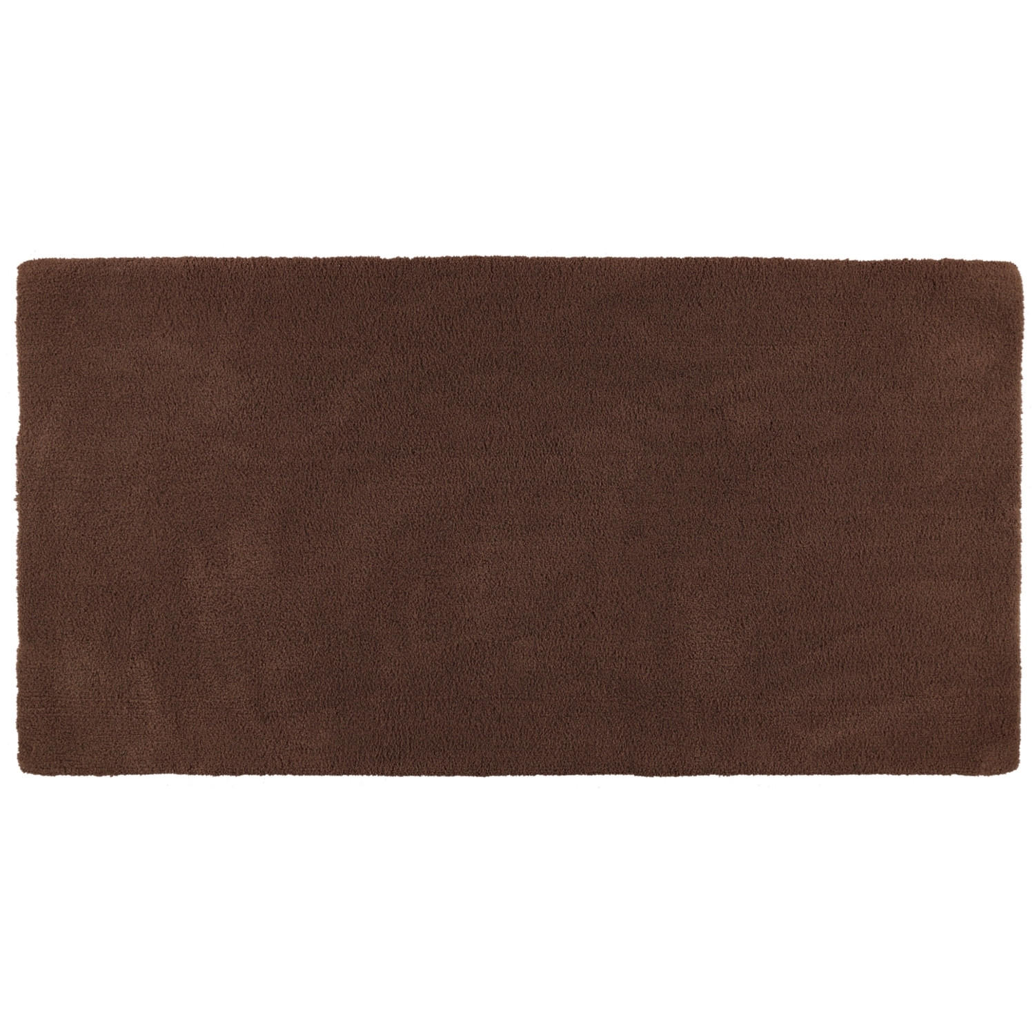 BADTEPPICHE SQUARE MOCCA - 406 - Braun, Textil (80/160cm) - Rhomtuft