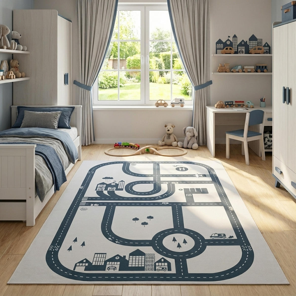 KINDERTEPPICH SNOOKI Beige 250/350 cm - Beige, Textil (250/350cm) - Tapiso