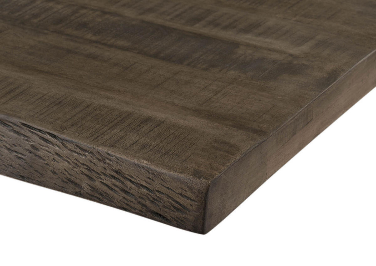 BAUMTISCH Mango 180x90x76 grau lackiert / A-Gestell anthrazit matt FREEFORM 5 - Anthrazit/Grau, Holz (180/90/76cm) - Massivmoebel24