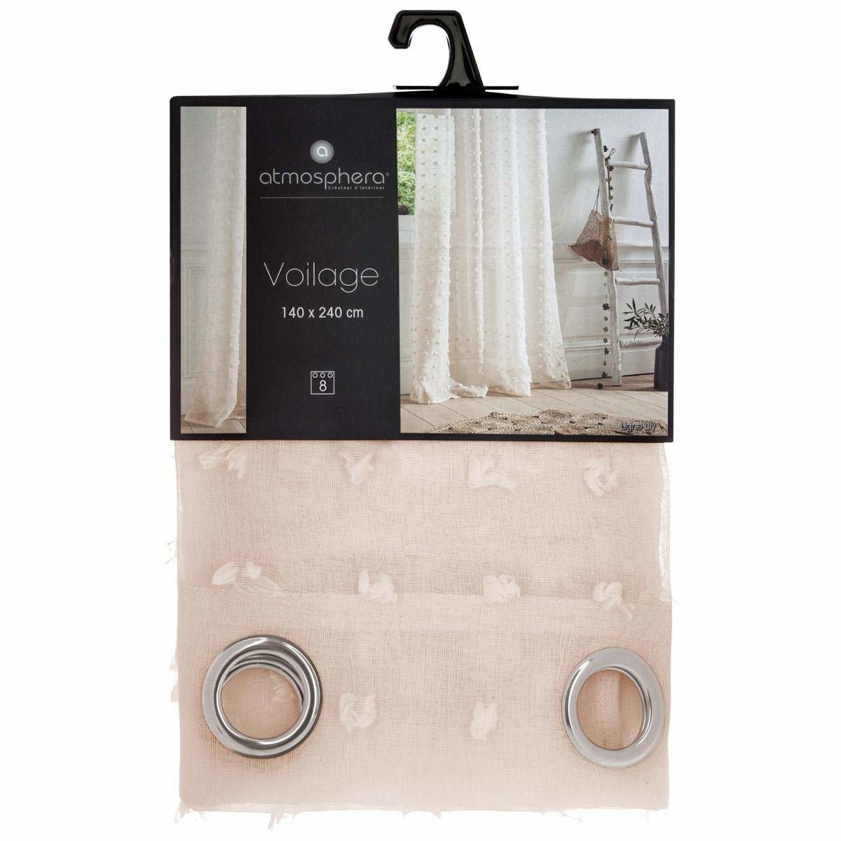 Atmosphera Createur d´interieur Vorhang Beige 140x240x240 cm