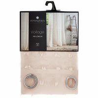 VORHANG auf Rädern mit Ornamenten 240/140/240 cm - Beige, Textil (140/240/240cm) - Atmosphera Createur d´interieur